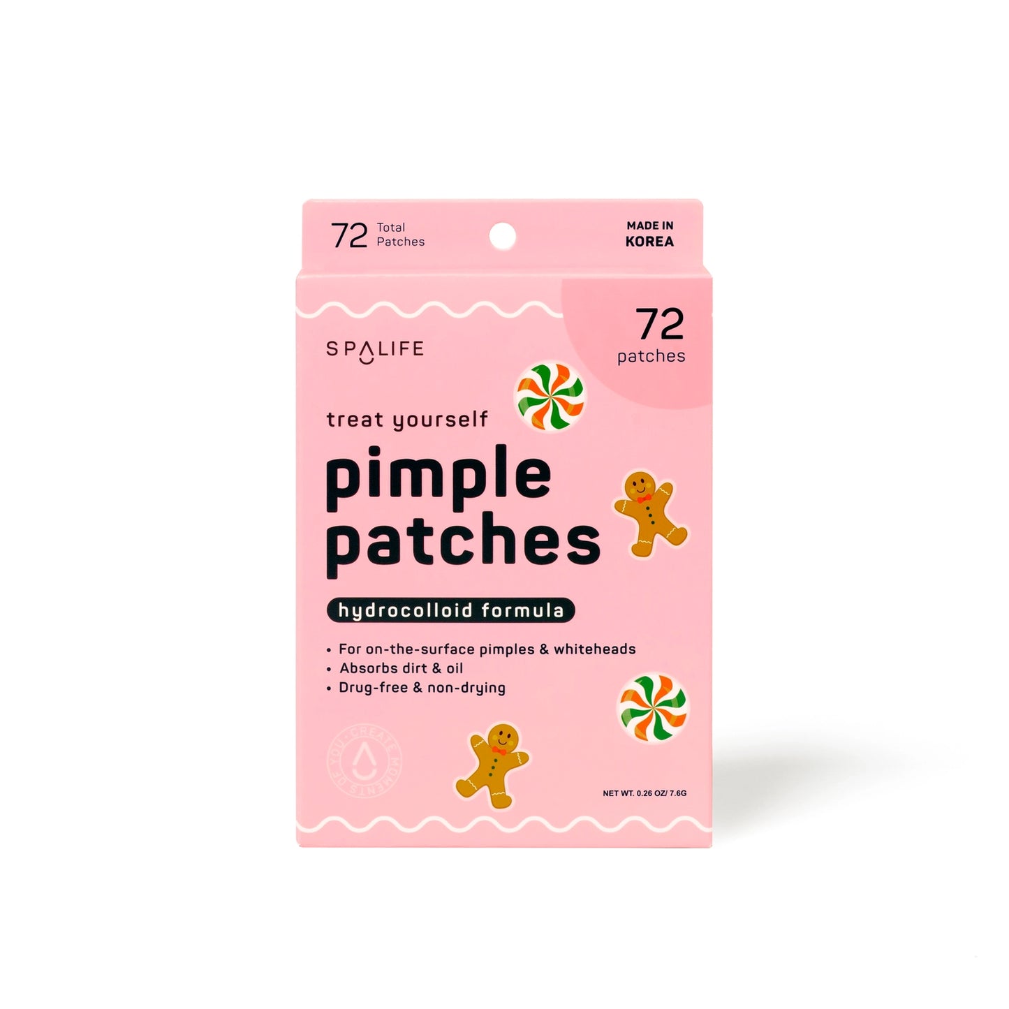 Holiday Gingerbread Pimple Patches