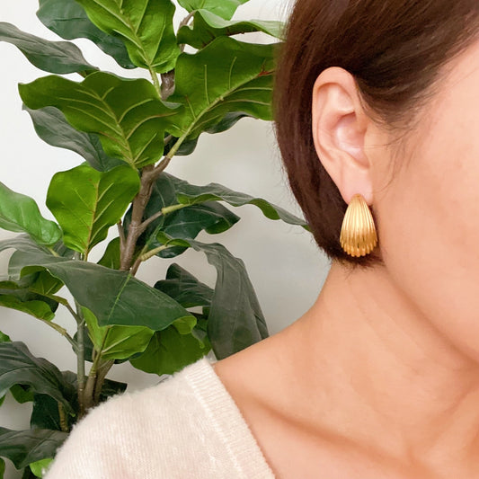 Cable Drop Earrings