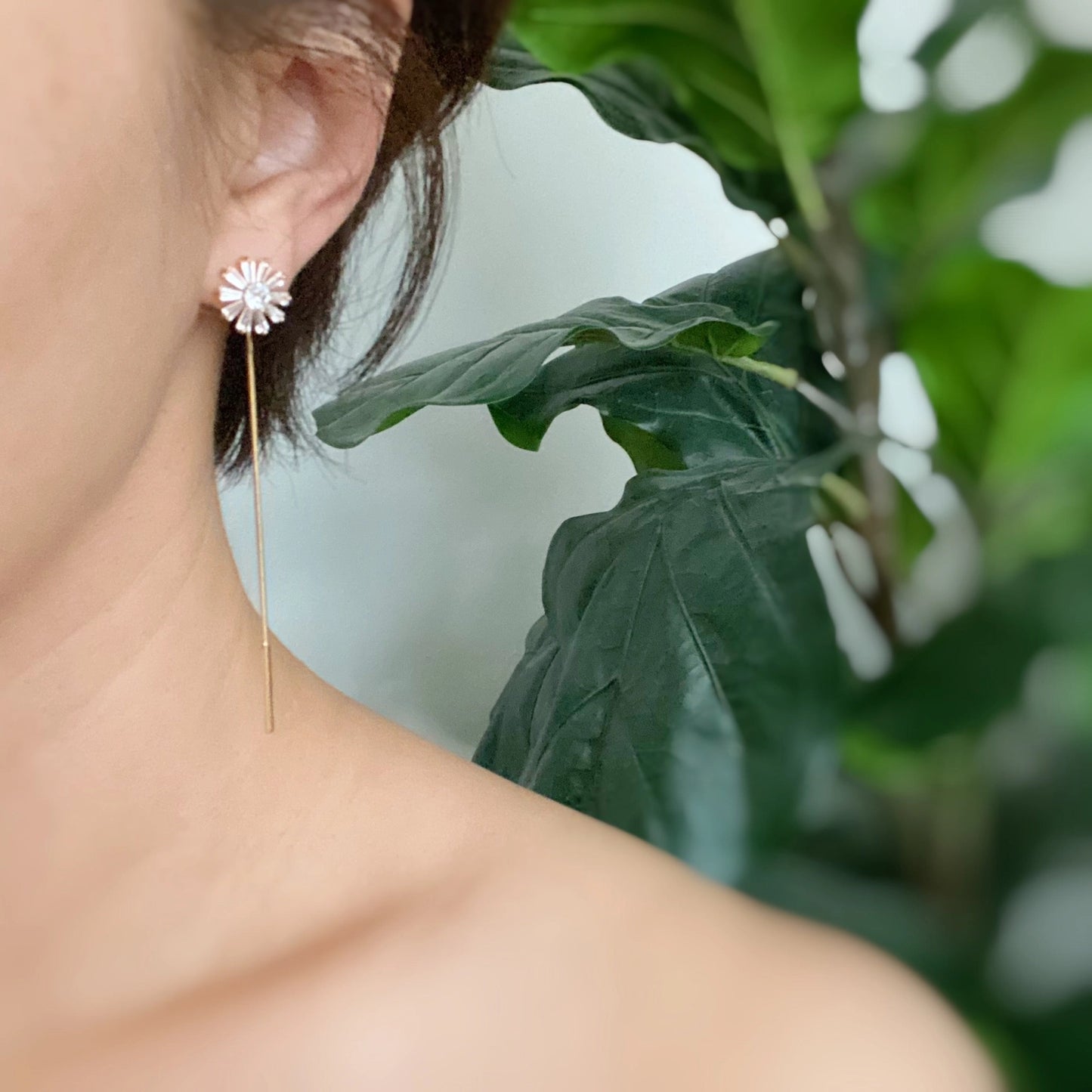 Edelweiss Back Earrings