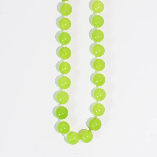 Green Beaded Necklace
