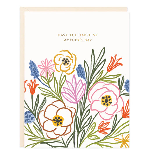 Mother's Day Florals Greeting Card