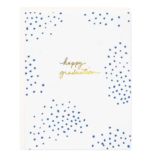 Happy Graduation Dots Greeting Card