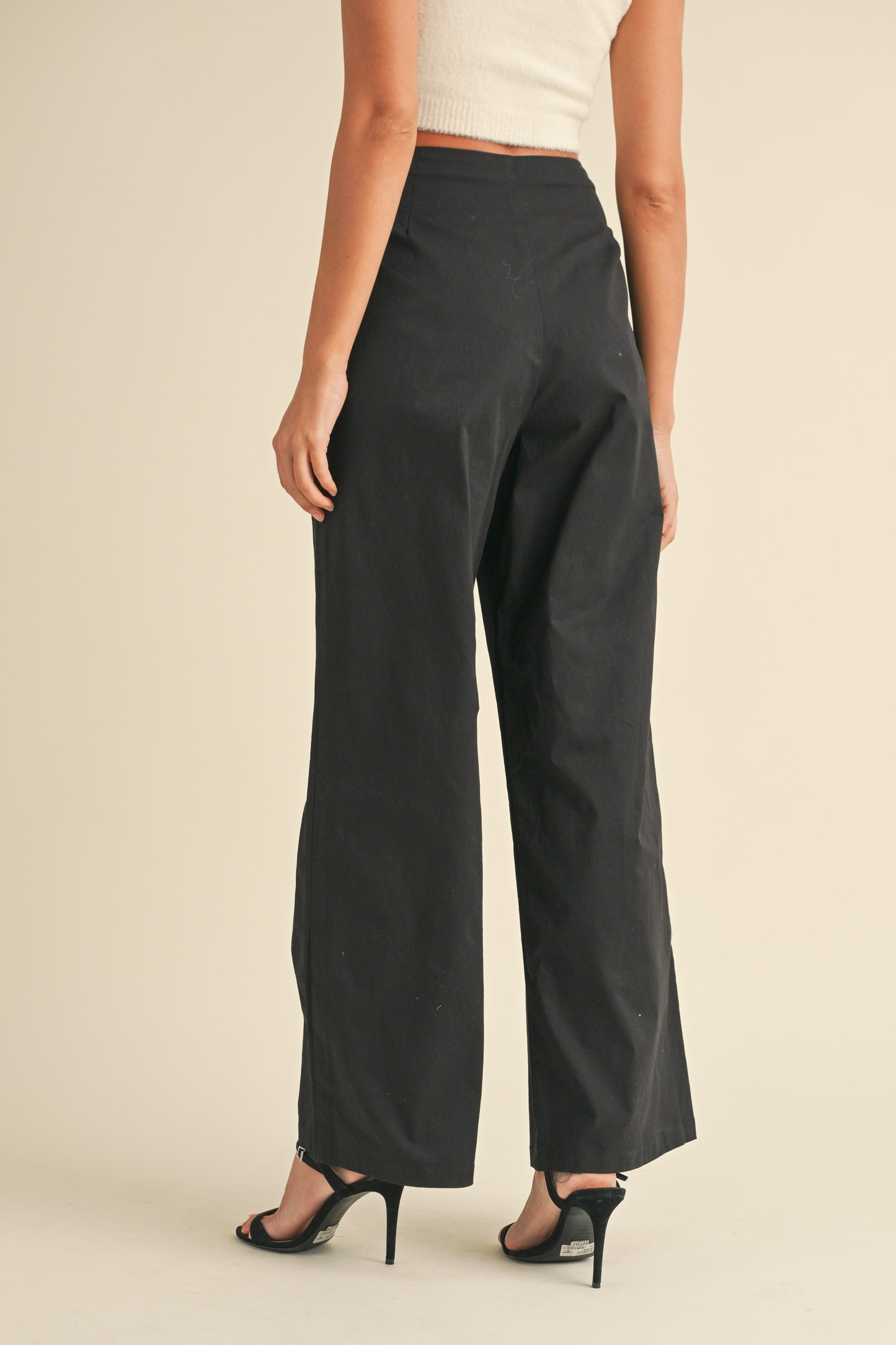 High Waisted Pleated Pants