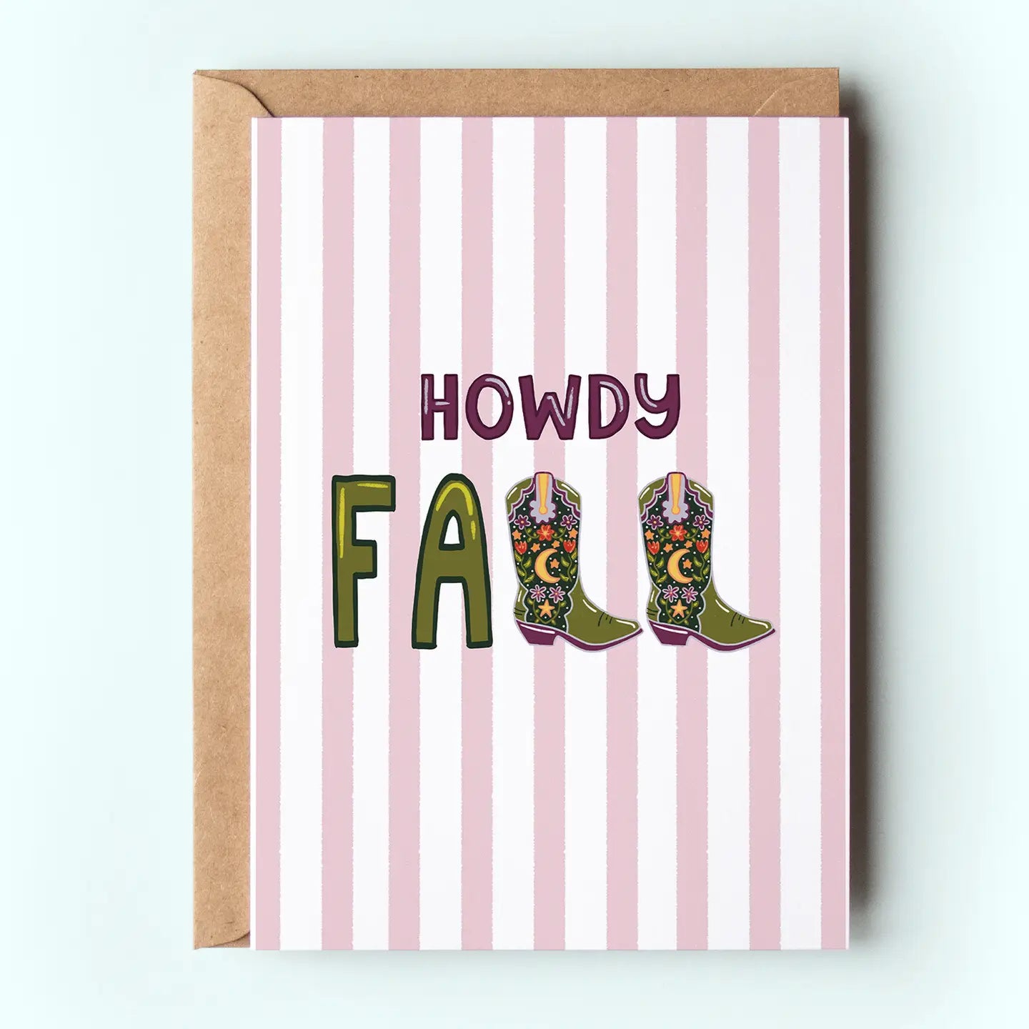 Howdy Fall Card