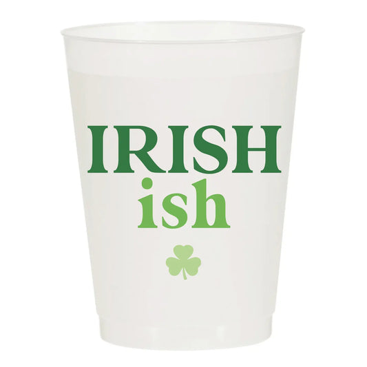 Irish Ish Frosted Cups- Pack of 10