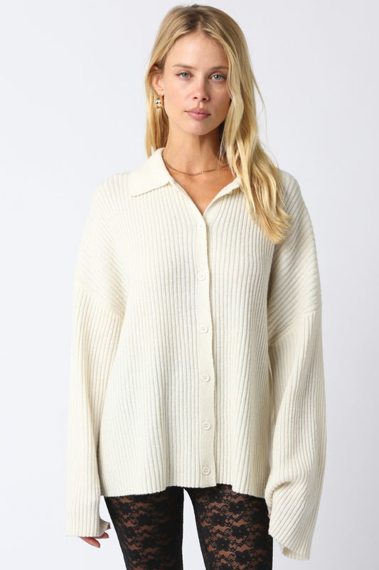 Ivory Akira Knit Top
