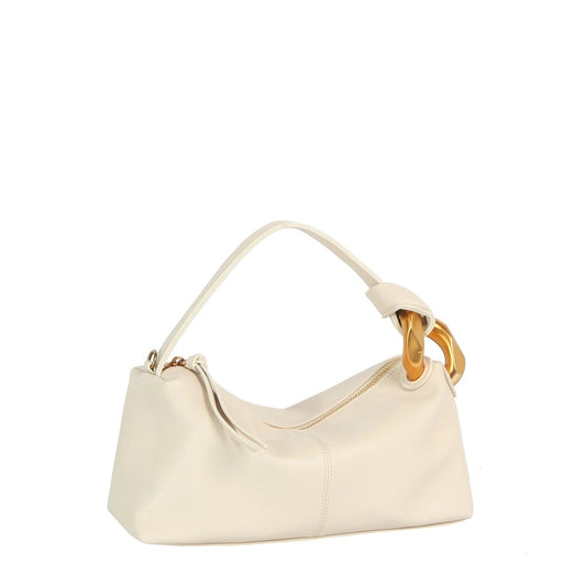Ivory Chunky Link Hobo Bag