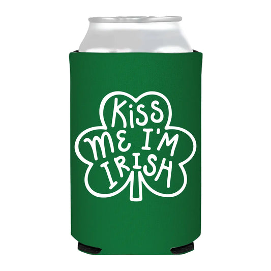 Kiss Me Im Irish Koozie
