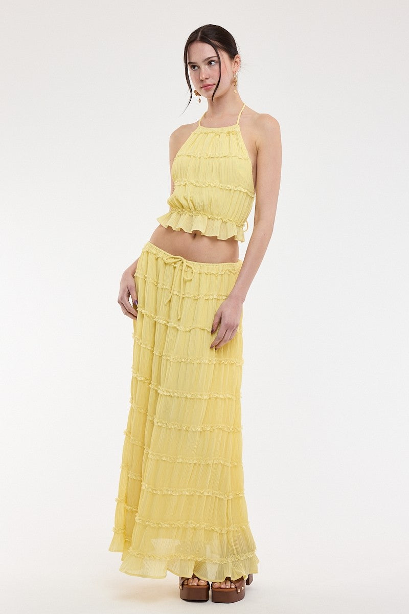 Lucky Lemon Crinkled Set