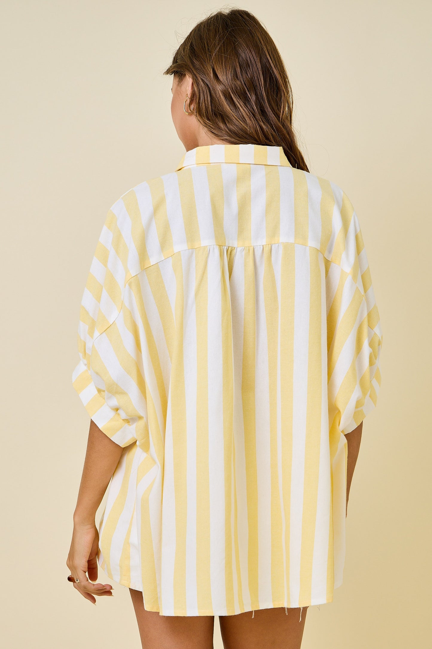Lemon Squeeze Striped Shirt