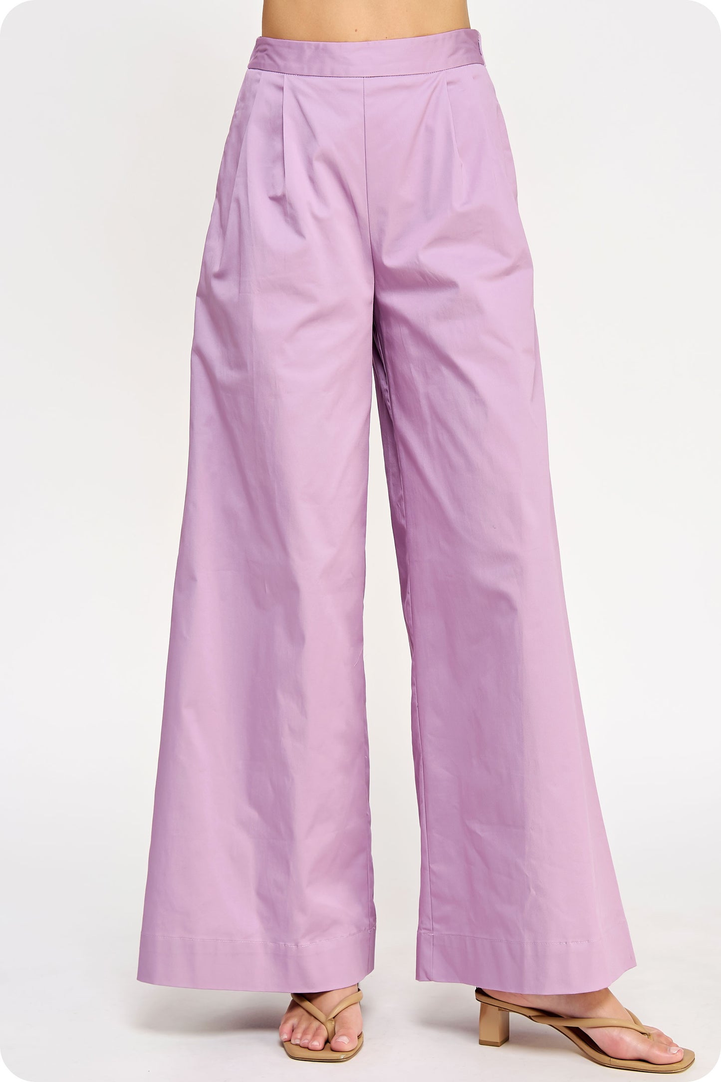 Lilac Twill Pants