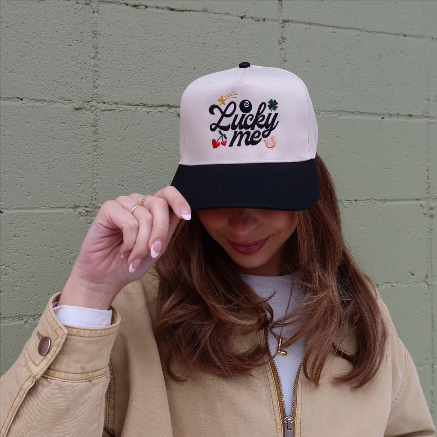 Lucky Me Charm Trucker