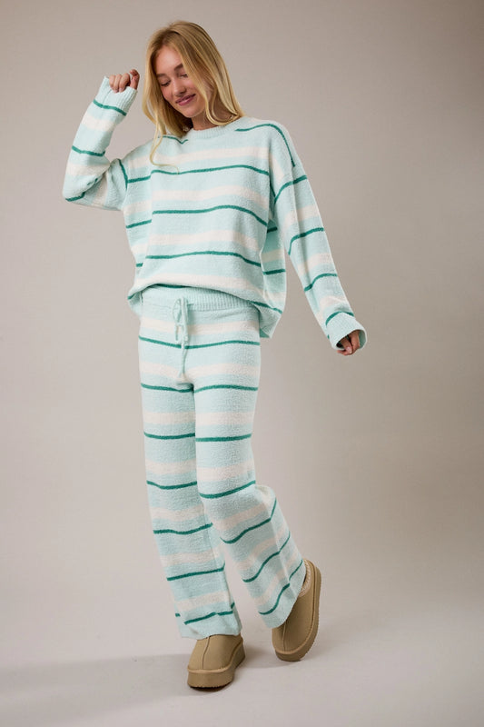 Mint Stripe Set