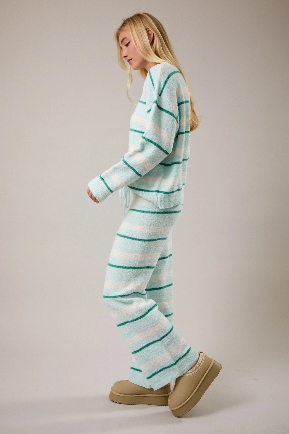 Mint Stripe Set