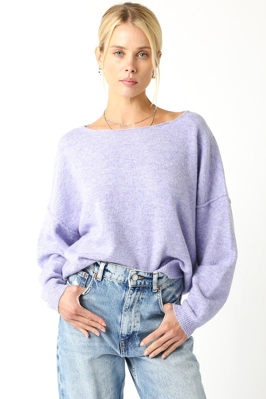 Lavender Miranda Sweater