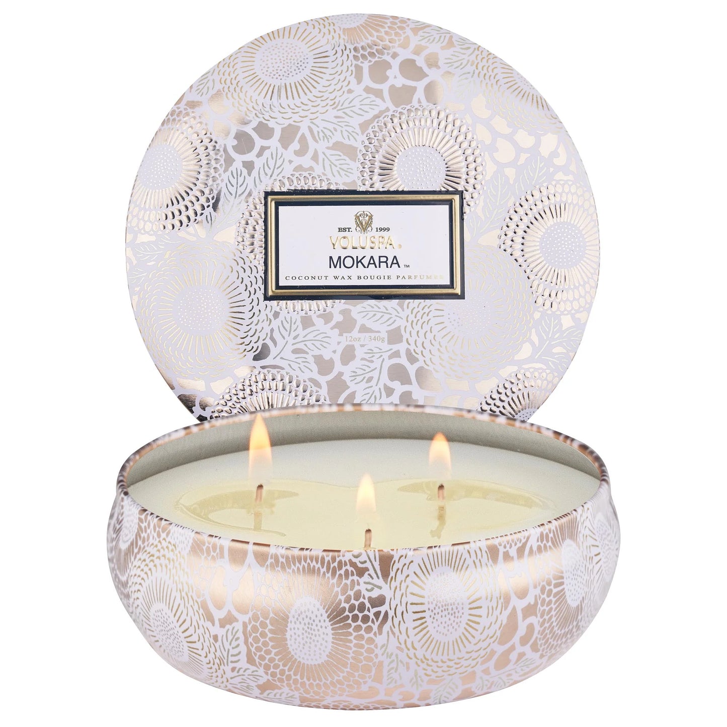 Mokara 3-Wick Tin