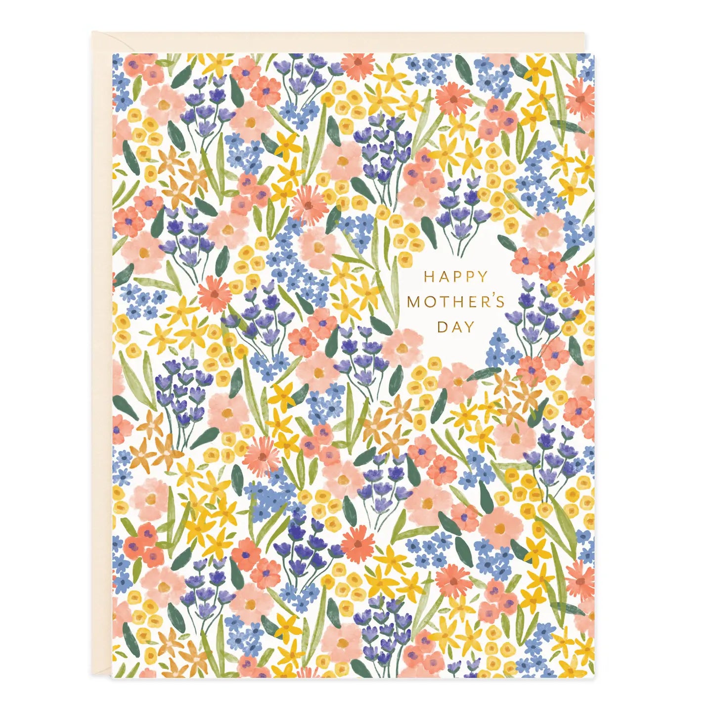 Mother's Day Florals Greeting Card