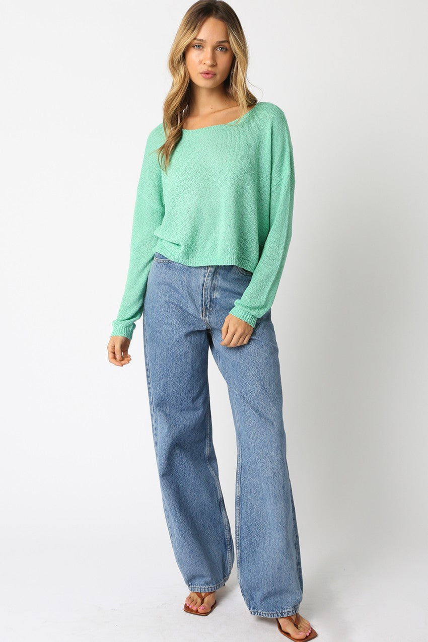 Naomi Mint Sweater