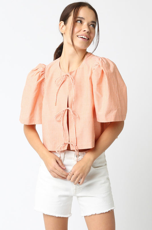 Orange Clara Top