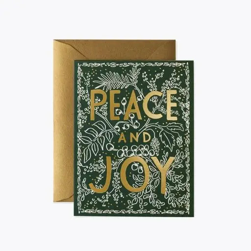 Peace and Joy Card