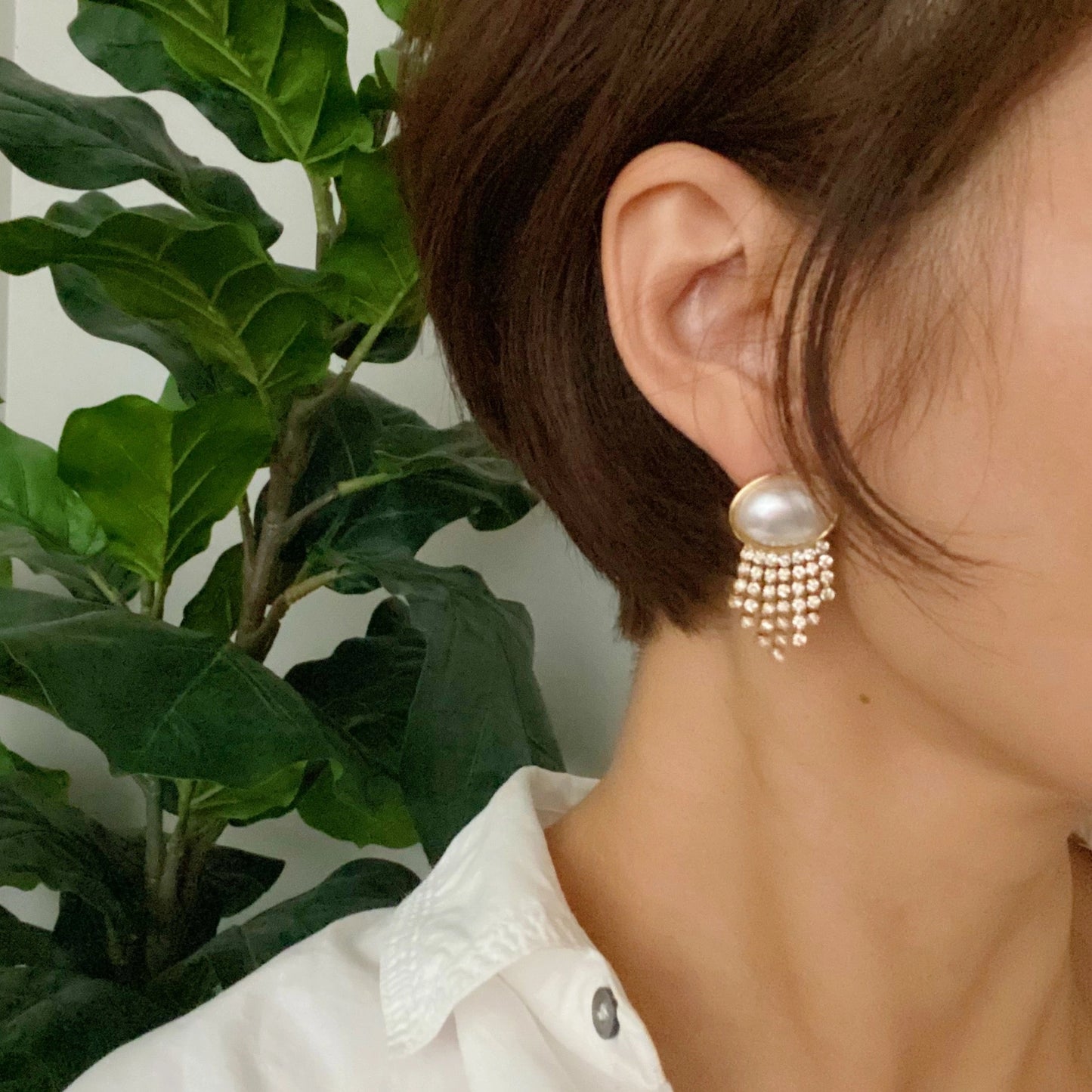 Pearl Cascade Earrings