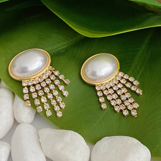 Pearl Cascade Earrings