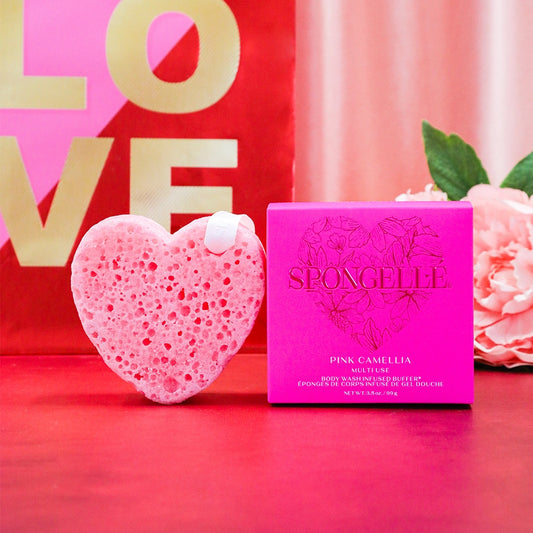 Pink Camellia Spongelle
