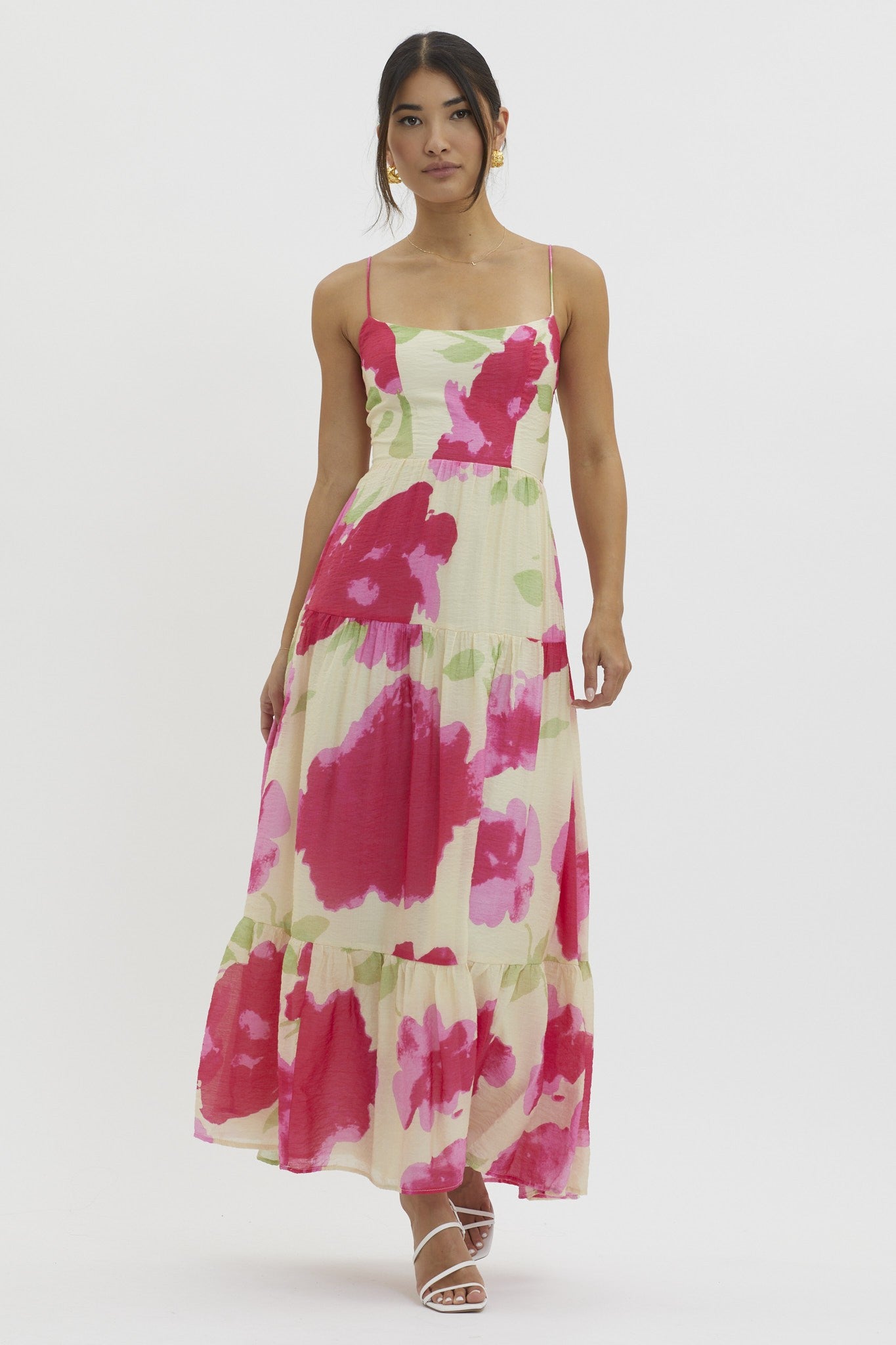 Watercolor Floral Maxi