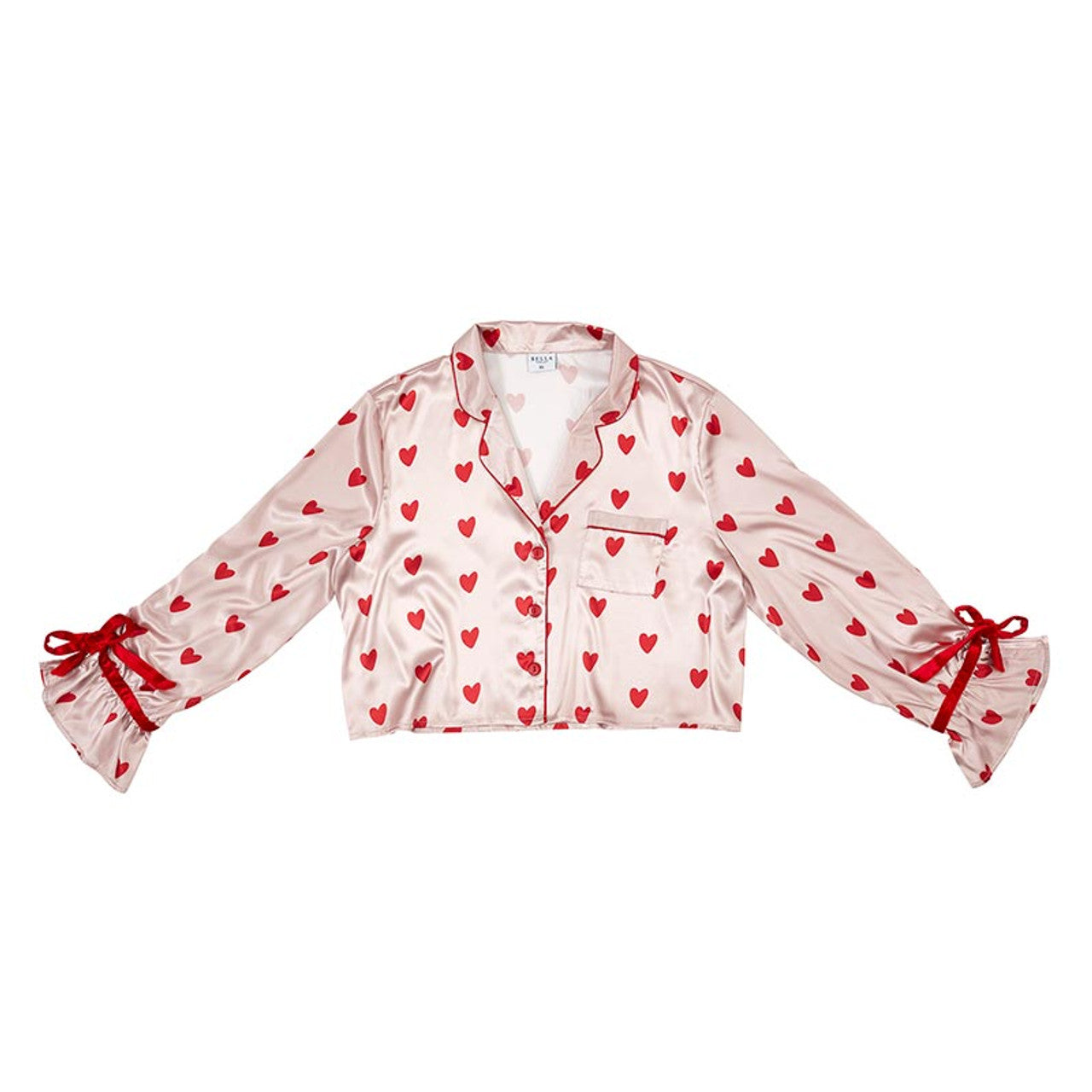 Queen of Hearts Velvet Pajamas