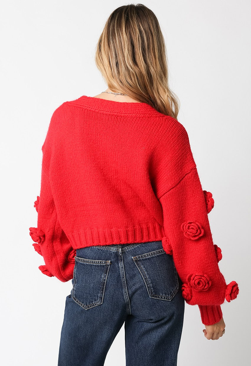 Anastasia Roses Sweater