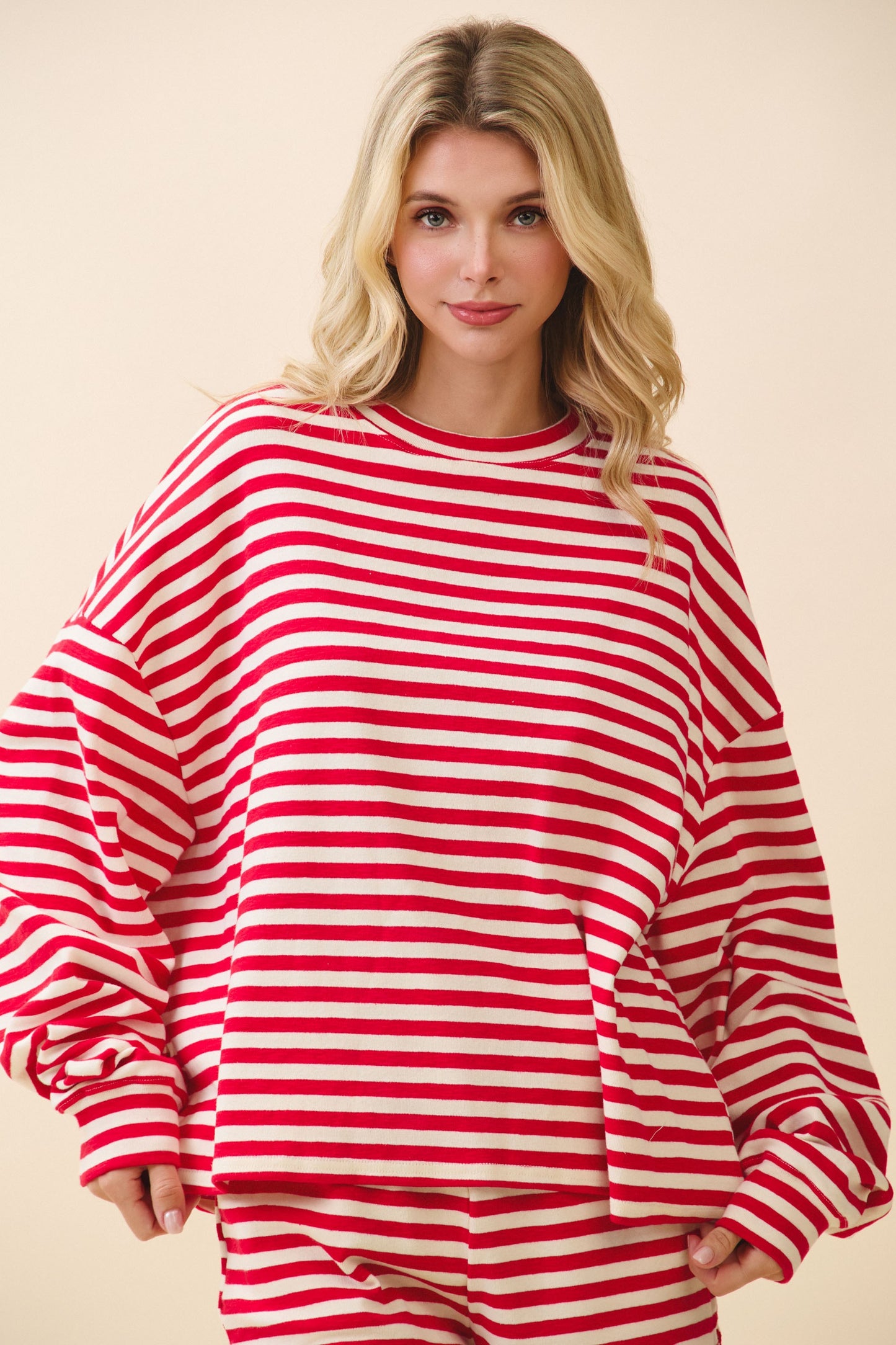 Red Stripe Long Sleeve
