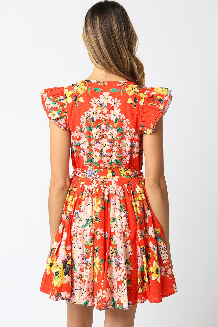 Sandra Floral Dress