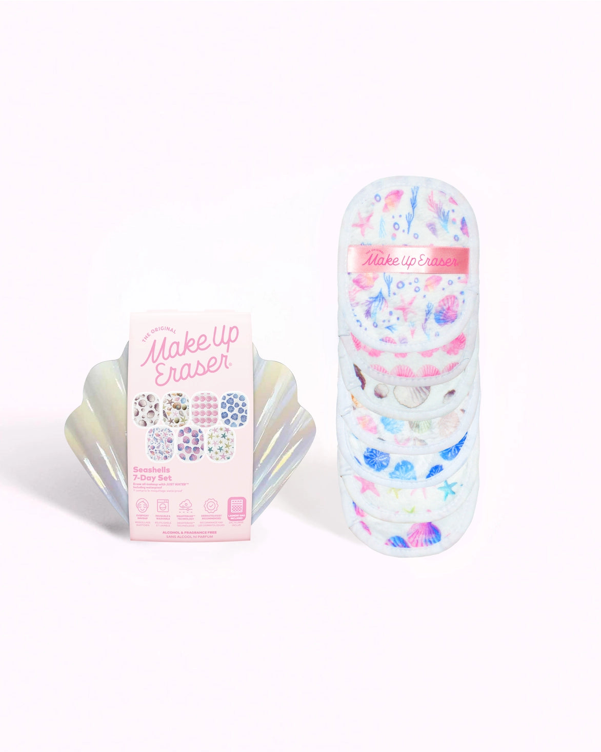 Seashell 7-Day Makeup Eraser Set