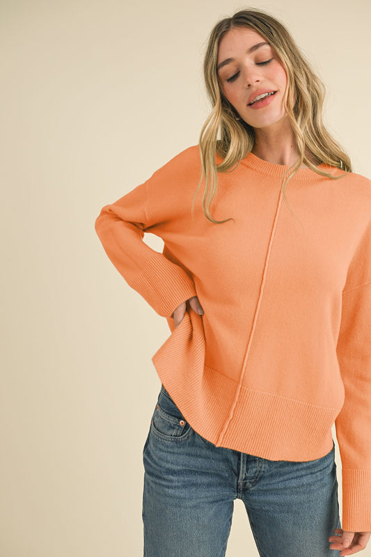 Round Neck Basic Sweater