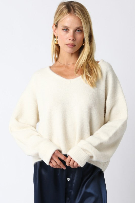 Ecru Stella Knit Top