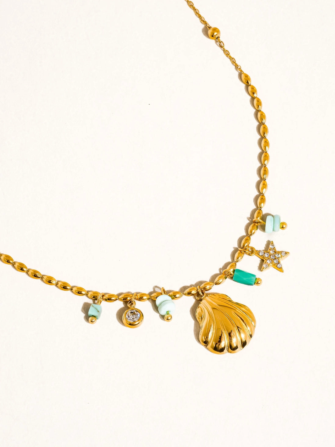 Sumner Shell Charm Necklace