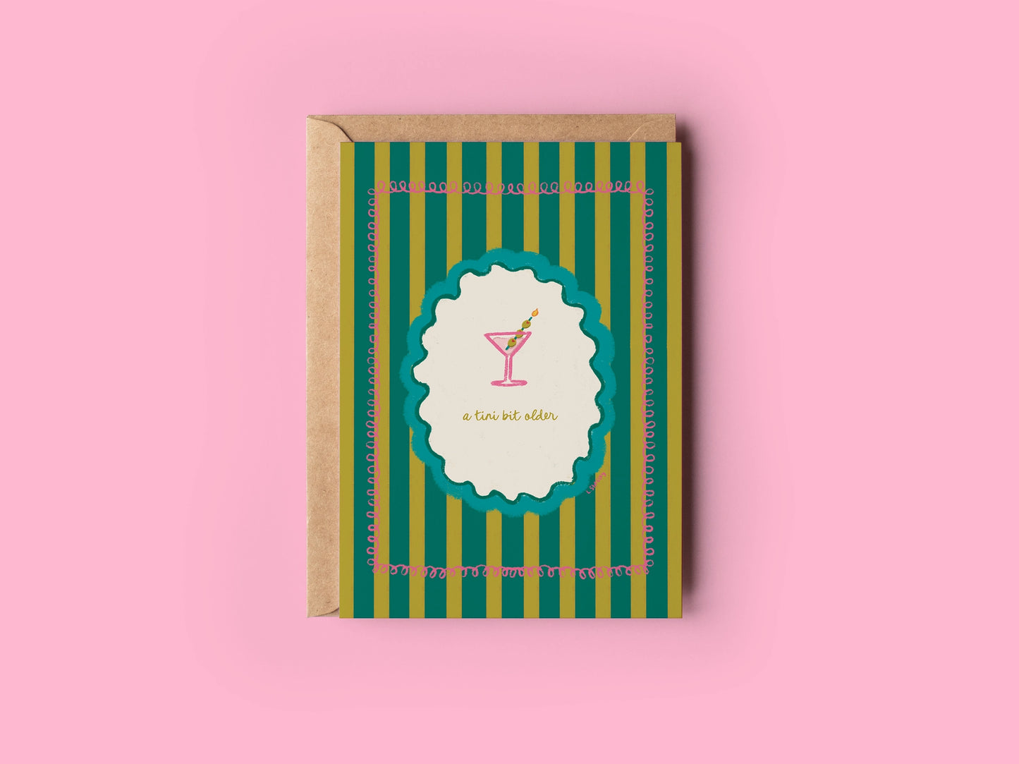 Tini Bit Martini Card