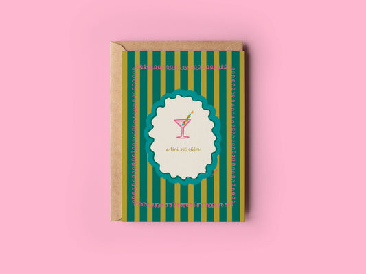 Tini Bit Martini Card