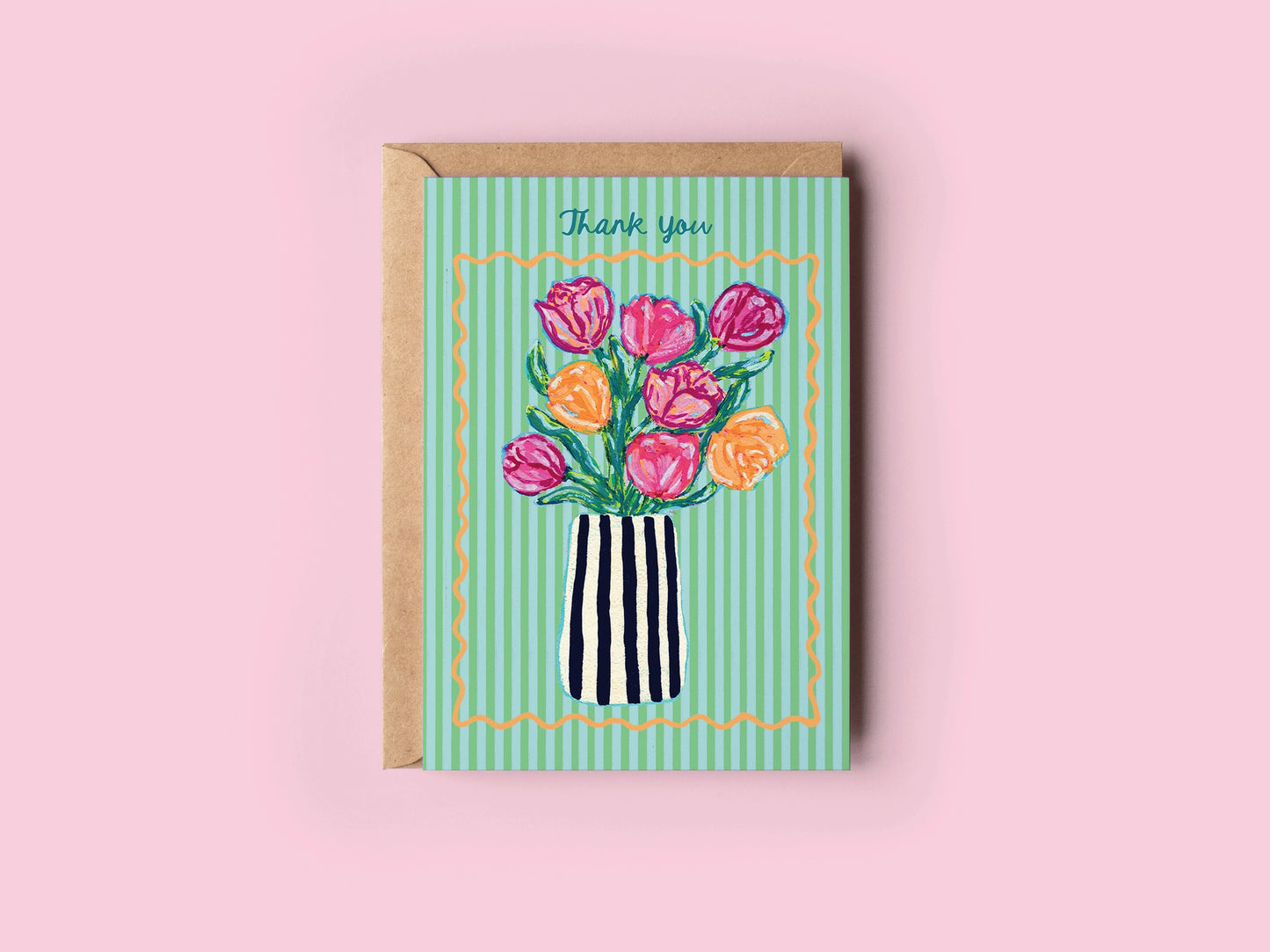 Thank You Tulips Card