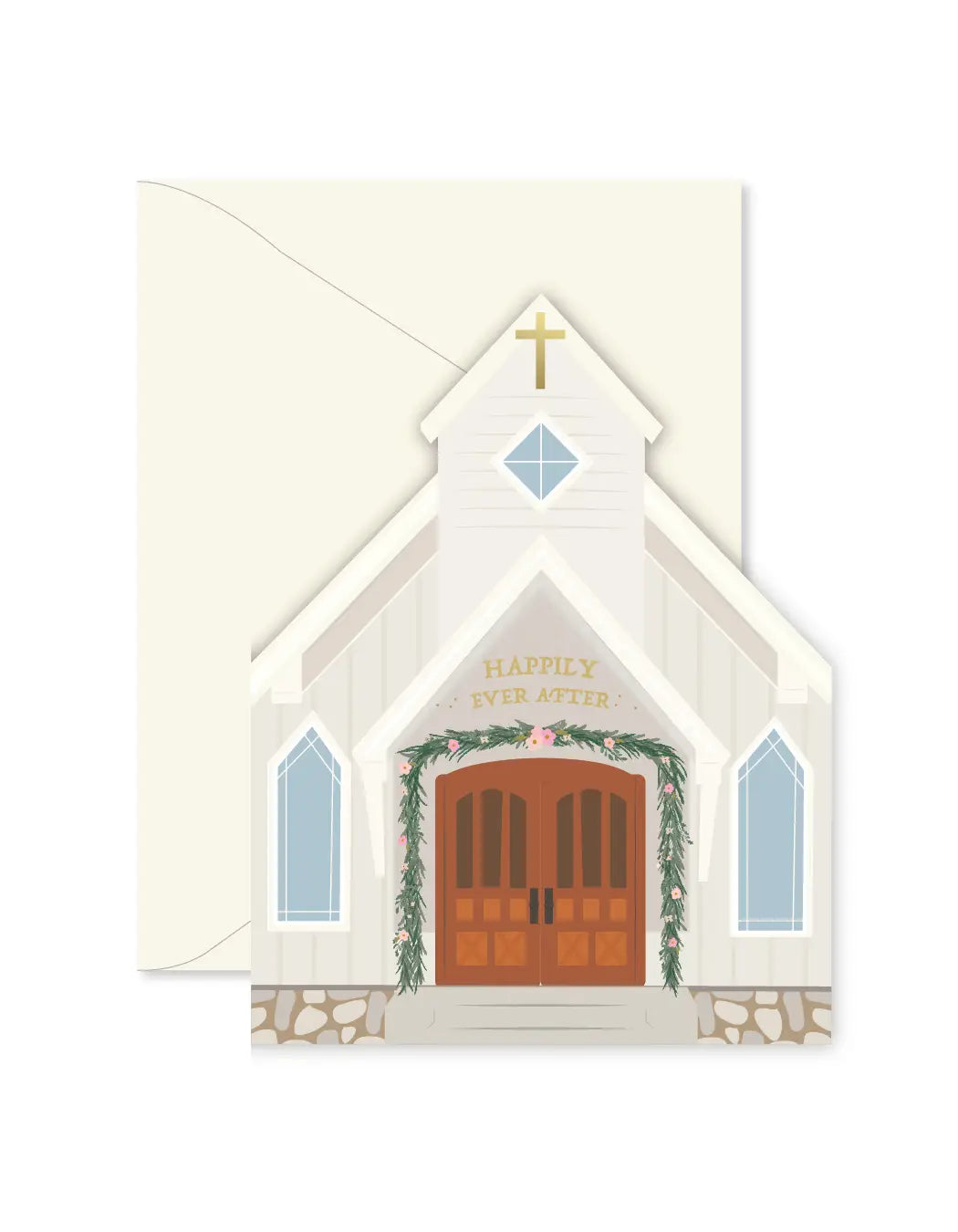 Wedding Chapel Greeting Card