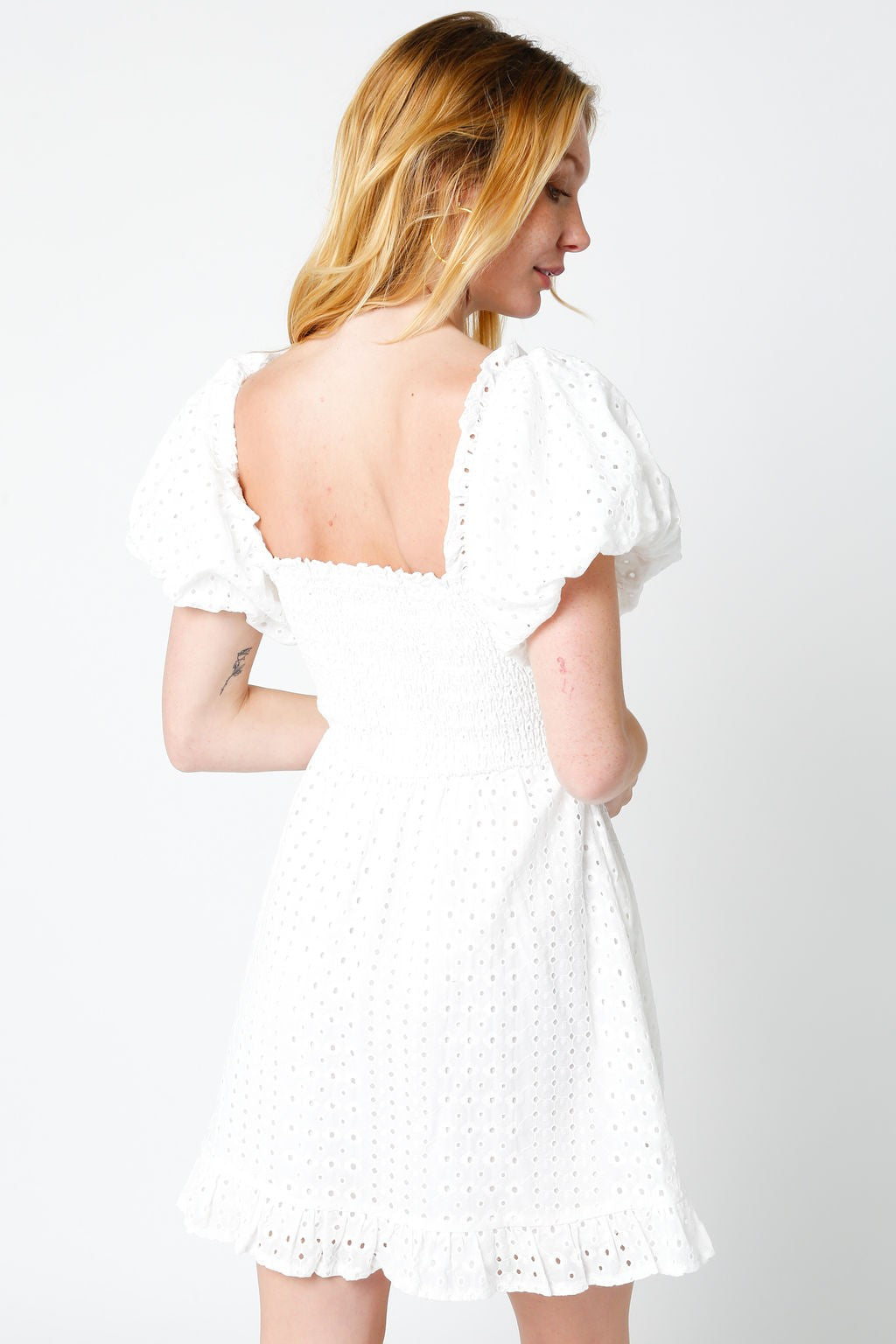 Julie Eyelet Dress
