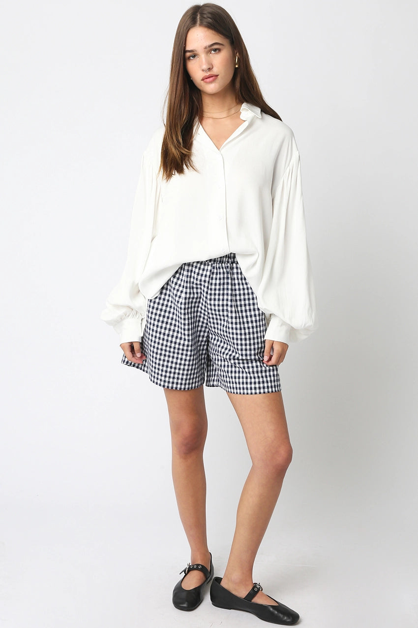 White Relaxed Blouse