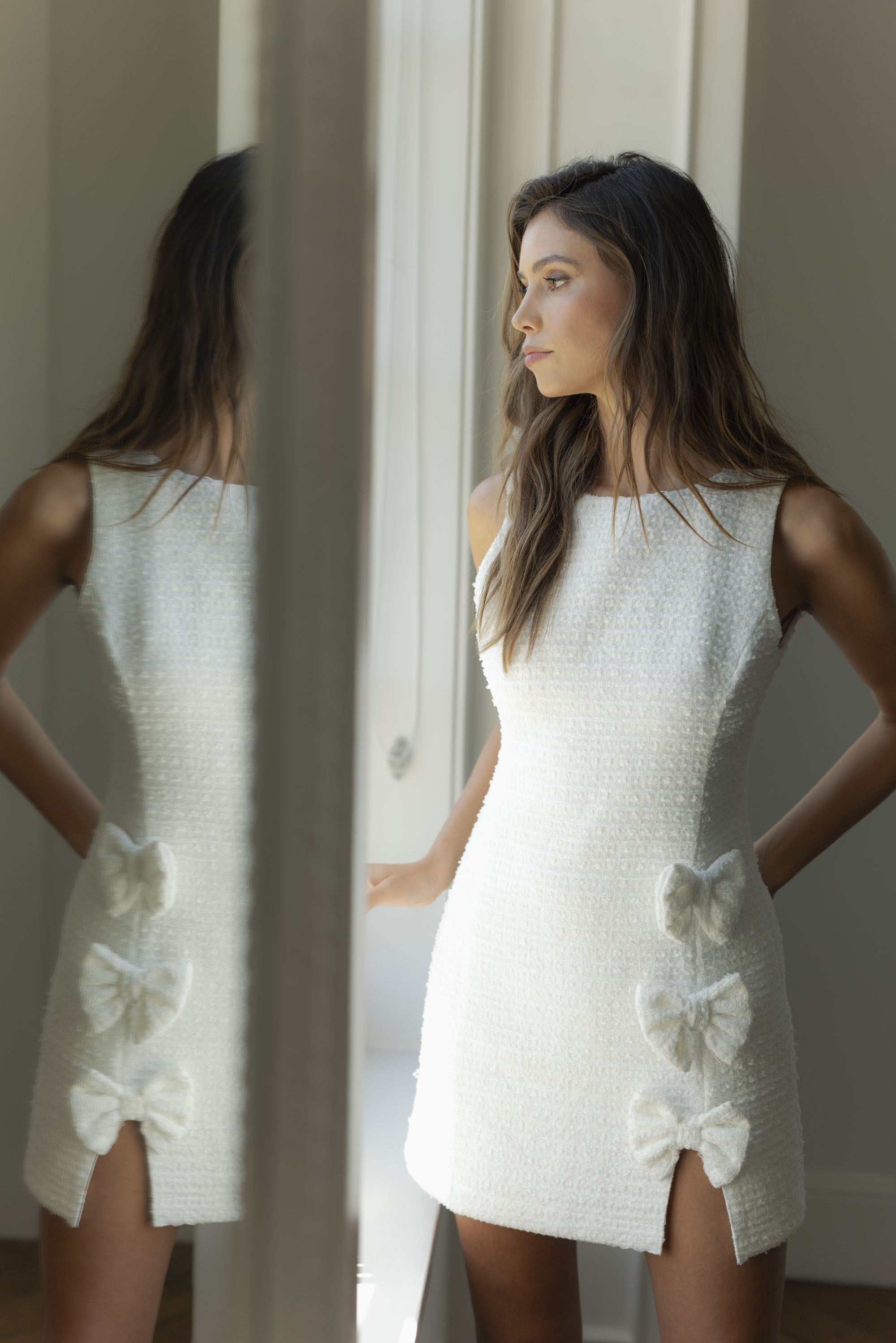 値下げ！【未使用タグ付】BMUET(TE) RIBBON MINI DRESS Strapless Bow Back Mini Dress – shop hey chick