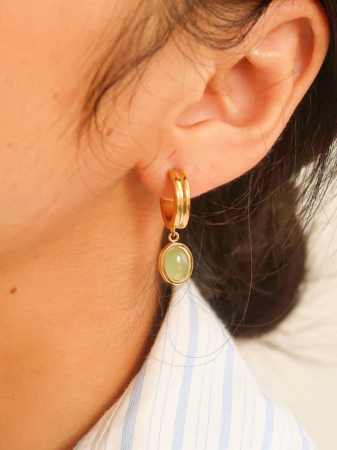 Whitnee Huggie Earrings
