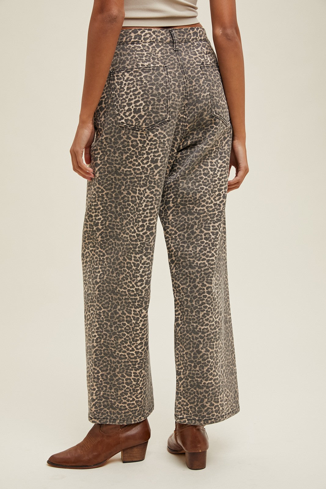 Wild Side Leopard Jeans